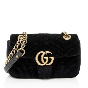 Gucci Velvet Marmont Matelasse